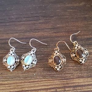 Two Pairs of Earrings